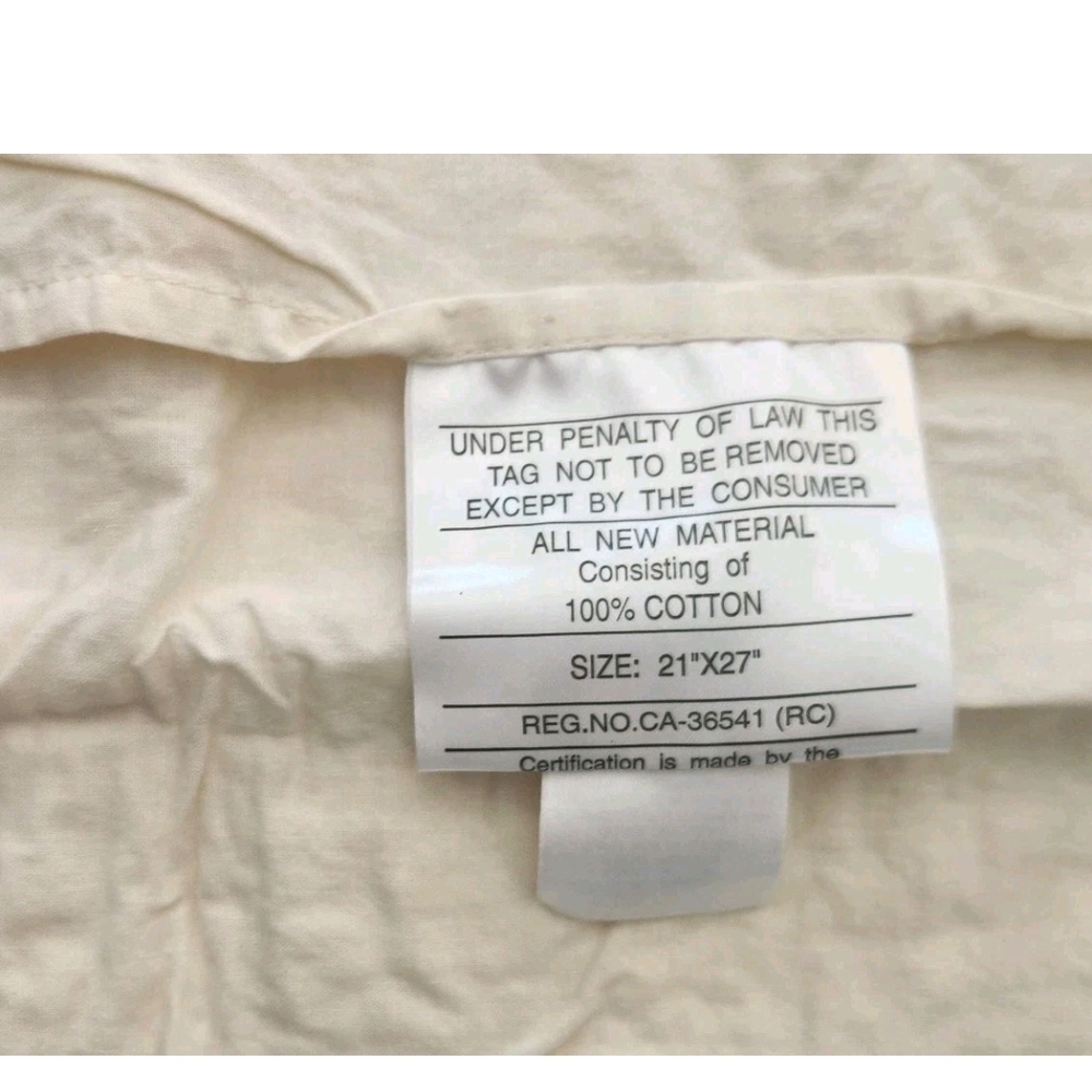 2 JCPenney Shabby Chic Floral Quilted Kayla Sham Standard Size 21"X27" New - Picture 10 of 12